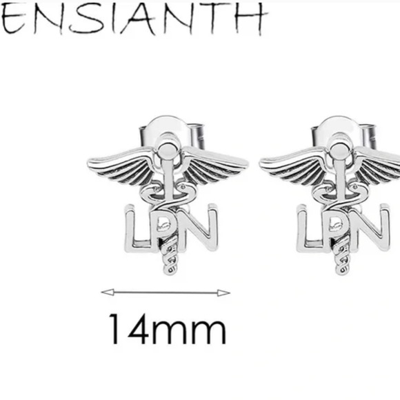 ENSIANTH Medical Professional LPN Earrings - Picture 5 of 5